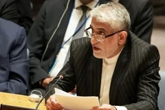 Đại sứ Iran tại Liên Hợp Quốc Amir Saeid Iravani. (Ảnh: IRNA/TTXVN)