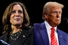 Phó Tổng thống Kamala Harris và cựu Tổng thống Donald Trump. (Nguồn: Ap/Getty Images)