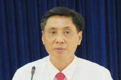 Ông Lê Đức Vinh - Chủ tịch Ủy ban Nhân dân tỉnh Khánh Hòa. (Ảnh: Tiên Minh/TTXVN)