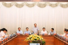 Thủ tướng Nguyễn Xuân Phúc phát biểu. (Ảnh: Thống Nhất/TTXVN)