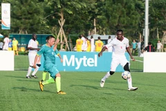 Surad Jibrin - đội trưởng đội tuyển Nexttel Cameroon. (Nguồn: Vietnam+)