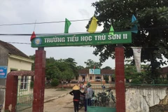 Nghệ An: Học sinh trường Tiểu học Trù Sơn 2 đã đi học trở lại