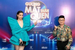 Hồ Ngọc Hà và Quang Linh là hai giám khảo chính của "Gương mặt thân quen" mùa giải thứ bảy. (Ảnh: BTC)