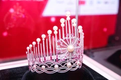 Cận cảnh chiếc vương miện của tân Hoa hậu Việt Nam 2018.(Ảnh: BTC)