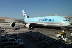 Một máy bay của hãng hàng không Korean Air. (Ảnh: AFP/TTXVN)