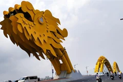 Cầu sông Hàn (Đà Nẵng). (Ảnh: Trần Lê Lâm/TTXVN)