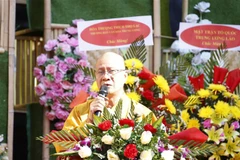 Khánh thành Chùa Bồ Đề - Biểu tượng đoàn kết Lào-Việt tại đất nước Triệu Voi