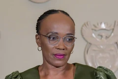 Bộ trưởng Giao thông Nam Phi Sindisiwe Chikunga. (Nguồn: Bloomberg)