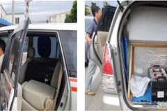 BTS giả bị bắt giữ cùng phương tiện. (Nguồn: Cục Tần số Vô tuyến điện)