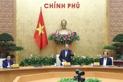 Thủ tướng Nguyễn Xuân Phúc phát biểu. (Ảnh: Thống Nhất/TTXVN)