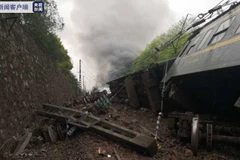 Hiện trường vụ tai nạn. (Nguồn: thestandard.com.hk)