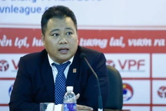Ông Minh Ngọc khẳng định VPF chưa có ý định mời trọng tài ngoại. (Ảnh: Minh Chiến/Vietnam+)