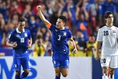 Đội tuyển Thái Lan của Bunmathan (số 3) đã còn cách World Cup rất xa. (Ảnh: FIFA)