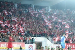 Hải Phòng sẽ phải thi đấu trên sân không khán giả tại vòng 8 V-League. (Ảnh: Thùy Minh)