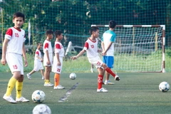 Lò đào tạo trẻ Hải Dương liên kết chặt chẽ với nghành giáo dục trong công cuộc đào tạo trẻ. (Ảnh: Minh Chiến/Vietnam+)