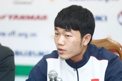 Xuân Trường thừa nhận tuyển Việt Nam sẽ gặp khó khăn vì vắng Công Vinh. (Ảnh: Tá Hiển/Vietnam+)