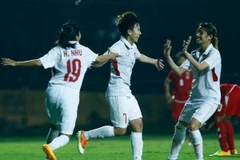 Đội tuyển nữ Việt Nam vẫn cách World Cup một khoảng rất xa. (Ảnh: Minh Chiến/Vietnam+)