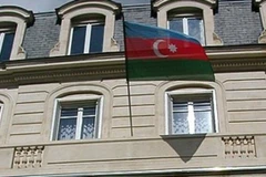 Đại sứ quán Azerbaijan ở Tehran. (Nguồn: IRNA)