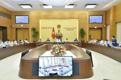 Quang cảnh phiên họp. (Ảnh: Minh Đức/TTXVN)