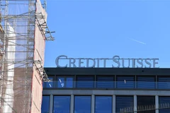 Một tòa nhà của Credit Suisse tại Geneva, Thụy Sĩ. (Ảnh: THX/TTXVN)