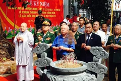 Khánh thành Công trình tưởng niệm liệt sỹ Mặt trận 479