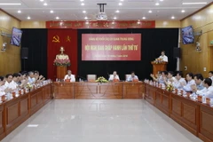 Quang cảnh hội nghị. (Ảnh: An Đăng/TTXVN)