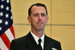 Tư lệnh Hải quân Mỹ, Đô đốc John Richardson. (Nguồn: Reuters/TTXVN)