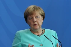 Thủ tướng Đức Angela Merkel. (Ảnh: Trần Mạnh Hùng/TTXVN)