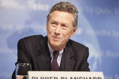 Nhà kinh tế trưởng của Quỹ Tiền tệ quốc tế (IMF), ông Olivier Blanchard. (Nguồn: Reuters)