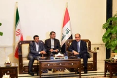 Tổng thống Mahmoud Ahmadinejad (trái) hội đàm Thủ tướng Nouri al-Maliki. (Nguồn: nenosplace.forumotion.com)