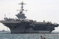 Tàu USS George Washington. (Nguồn: AFP/TTXVN)