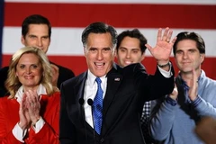 Cựu Thống đốc bang Massachussetts Mitt Romney. (Nguồn: Getty)