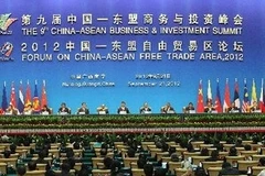 Lễ khai mạc CAEXPO và CABIS. (Ảnh: Đức Tám/TTXVN)