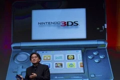 Chủ tịch Satoru Iwata giới thiệu Nintendo 3DS tại San Francisco, California ngày 2/3. (Nguồn: AP)