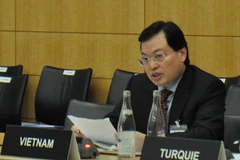 Ông Dương Chí Dũng phát biểu tại hội nghị. (Ảnh: Hà-Dũng/Vietnam+)