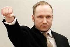 Anders Breivik, tên khủng bố ở Na Uy. (Nguồn: Reuters)