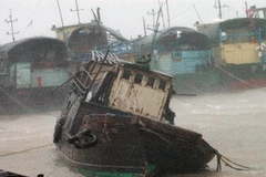 Bão quét qua tỉnh Quảng Đông. (Nguồn: XInhua)