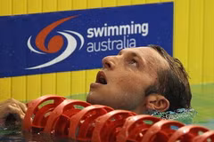 Ian Thorpe thi đấu tại vòng loại bơi lội toàn quốc Australia. (Nguồn: sports.yahoo.com)