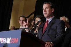 Cựu Thượng nghị sỹ Rick Santorum tại Missouri. (Nguồn: Reuters)