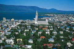 Phong cảnh thành phố Reykjavik. (Nguồn: Internet)