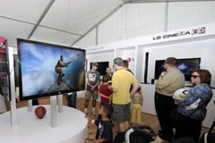 Tivi Cinema 3D. (Nguồn: AP)