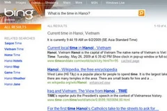 Trang web tìm kiếm Bing phiên bản tiếng Anh. (Ảnh: Internet)