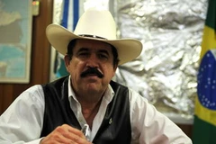 Tổng thống bị lật đổ Manuel Zelaya. (Ảnh: AFP/TTXVN)