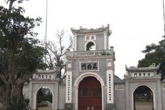 Đền thờ anh hùng dân tộc Trần Hưng Đạo ở Lộc Vương, Nam Định. Ảnh minh họa. (Nguồn: thanglonghanoi.gov.vn)