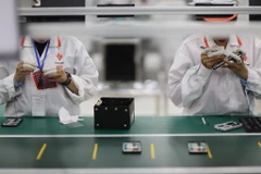 Dự kiến sẽ có không dưới 10 mẫu smartphone sẽ được VinSmart tung ra trong năm 2019. (Ảnh: Minh Sơn/Vietnam+)