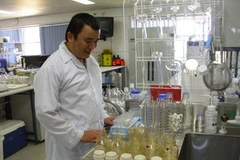 Anh Cao Đình Hùng. (Ảnh: Ngọc Quang/Vietnam+)