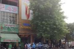 Hình ảnh bên ngoài của Thẩm mỹ viện Cát Tường. (Ảnh: PV/Vietnam+)
