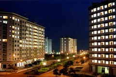 Một khu đô thị ở Hà Nội. (Ảnh: Đình Na/TTXVN).