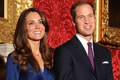 Hoàng tử William và bạn gái Kate Middleton. (Nguồn: Internet)