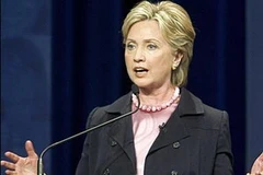 Ngoại trưởng Mỹ Hillary Clinton. (Nguồn: Internet)